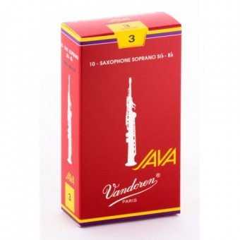 Ancii saxofon sopran Vandoren Java Red nr. 3