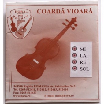 Corzi vioara 4/4 Cr-Ni set Hora Reghin