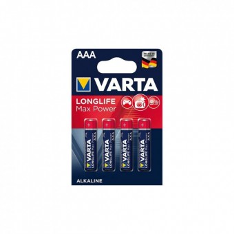 Varta Long Life Max Power , AAA , R3 , 4 Baterii / Set
