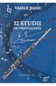12 studii de virtuozitate pentru flaut Vasile Jianu