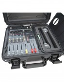 DSE M210P - mixer amplificat cu 2 microfoane wireless