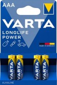 Varta Long Life Power , AAA , R3 , 4 Baterii / Set